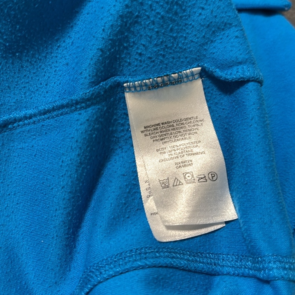 COLUMBIA Caribbean Blue Fleece Pull Over XL - Picture 7 of 7